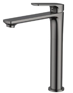 Высокий смеситель для раковины Splenka S30.15.09 графит